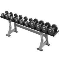 Signature Series Two Tier Dumbbell Rack - Outlet Diamond White | #1 Trusted Fitness Brand | Home Workout Equipment | Workout Gear | Life Fitness