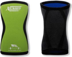 Ergo Compression Neoprene (5 mm.) Knee-guard - Fluo Green Ergo Compression Neoprene (5 mm.) Knee-guard - Fluo Green