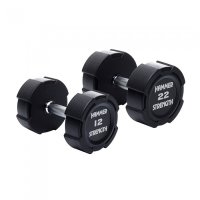 38kg Polyurethane Dumbbell Pair - Blue 38kg Polyurethane Dumbbell Pair - Blue