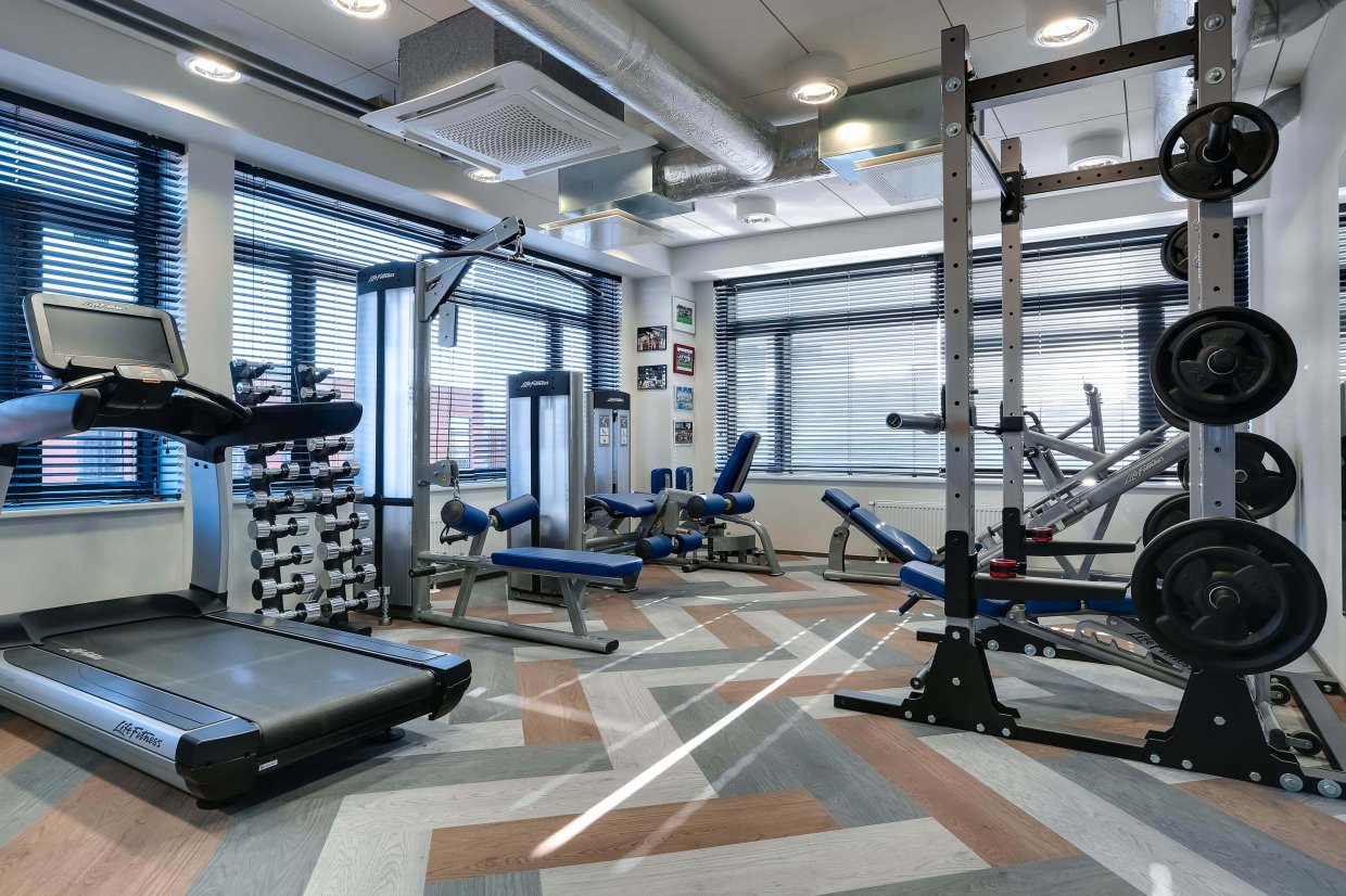 Corporate gym at Alexela Group (EE)