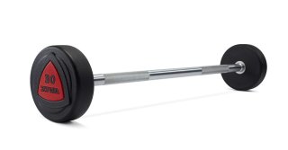 ZVO Urethane Barbell, Red, different weights ZVO Urethane Barbell, Red, different weights