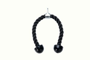Triceps rope black nylon 70 cm