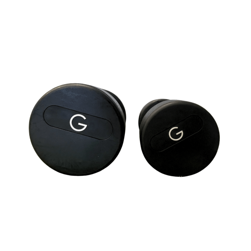 Gravity R rubber coated dumbbells, pair