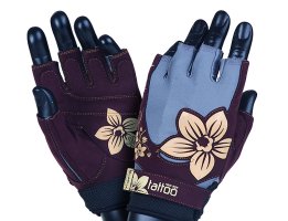 MADMAX New Age Gloves for fitness, Women's, Violet / Sand MADMAX New Age Gloves for fitness, Women's, Violet / Sand