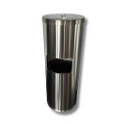 Stainless Steel Dispenser ROUND UP Silver