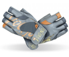 MADMAX voodoo Gloves for fitness, Women's, Light grey / orange MADMAX voodoo Gloves for fitness, Women's, Light grey / orange