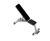 Gravity Z Adjustable Bench with wheels, 4 adjustment angles