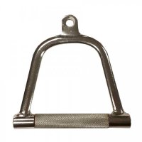 Gravity R Flat D-Handle Grip steel Crossover cable attachment, 0.8 kg, 18 cm Gravity R Flat D-Handle Grip steel Crossover cable attachment, 0.8 kg, 18 cm
