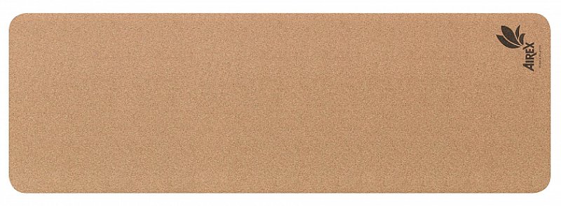 Yoga ECO Cork Mat Natural cork thickness 4 mm, dimensions 610 x 1830 mm
