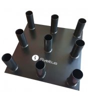 Rack for olympics bars