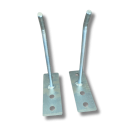 Universal Mat Holder 2 pcs., wall mount
